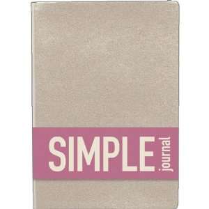  World of Journals Simple Journal, Cream, 4.25x6 inches 