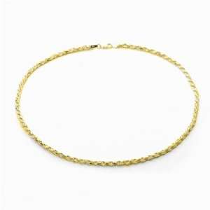  Bling Jewelry Gold Vermeil Italian Fashion Rope Chain 70 