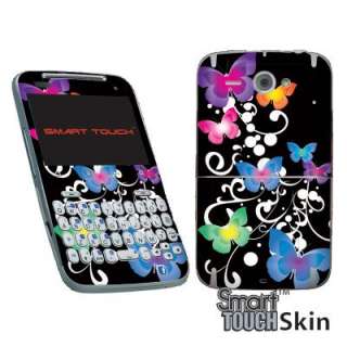 COLOR BUTTERFLY DECAL SKIN FOR AT&T HTC STATUS CHACHA  