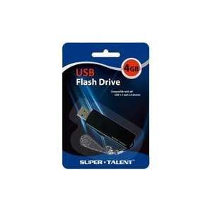  Super Talent SSP 4GB USB2.0 Flash Drive(Black)