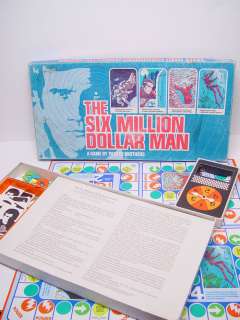 1975 Parker Bros. Six Million Dollar Man Board Game  