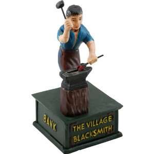 Bits and Pieces The Village Blacksmith Bank Toys & Games