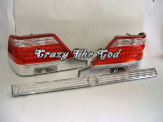W140 1995 1999 95 99 LED TAIL LIGHT R/Clear LHD for MERCEDES  