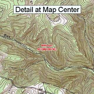   Topographic Quadrangle Map   Bittinger, Maryland (Folded/Waterproof