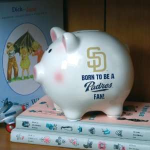   Born To Be Personalized Team Logo PIGGY BANK (6 x 4.75 x 5.25