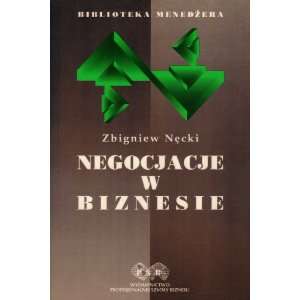  Negocjacje w Biznesie (in Polish) Books