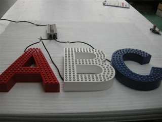 jewellry shop signs ABC brushed SIGN LETTERS 6 / per letter  