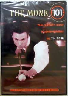 The Monk 101 DVD, Your Complete Course In Pocket Billiards by The Monk 