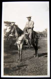 Mexico~1920s Mexican Revolution~Soldier?Caballero?~RPPC  