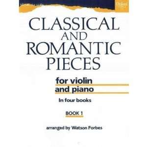   Pieces Book 1 Violin and Piano   by Watson Forbes   Oxford University