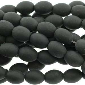 Blackstone  Frosted Melon Plain   10mm Height, 8mm Width, Sold by 16 