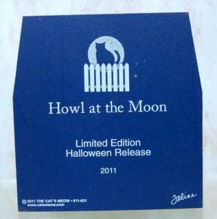 CATS MEOW Howl at the Moon 2011 HALLOWEEN Limited 11631  