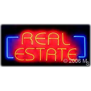 Neon Sign   Real Estate   Large 13 x Grocery & Gourmet Food