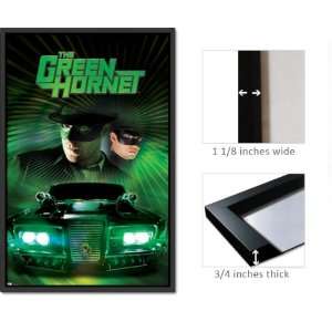  Framed The Green Hornet Poster Movie Car Fr 6685