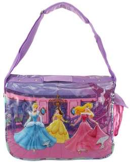 New Disney Princess Princesses Satin Messenger Bag Nwt  