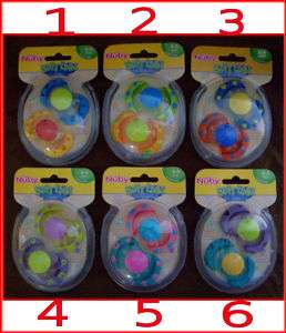 NUBY Baby 2 x Soft Edge Oval DUMMIES PACIFIERS 6m+ NEW  