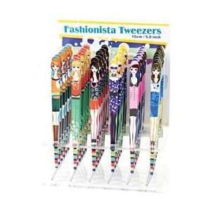  Fashionista Angels Tweezer Display 6 Each of 6 Styles 