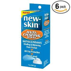  new skin Anti chafing Spray, 1 Ounce (Pack of 6) Health 