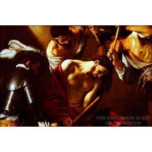  Crowning with Thorns, by Caravaggio   24x36 Poster 