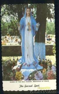 The Sacred Spot Queen Holy Rosary Postcard  