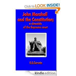 John Marshall and the Constitution; a chronicle of the Supreme court 