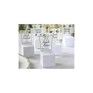  Miniature Chair Place Card Holder and Favor Box ( Set of 