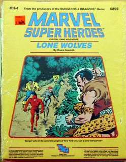TSR MARVEL Super Heroes Role Playing Game Module