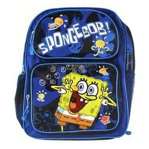   SquarePants School Bag in Blue 16 Large Backpack Toys & Games