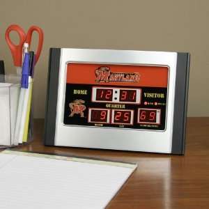  Maryland Terrapins Alarm Scoreboard Clock Sports 