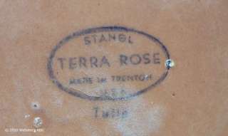 Vintage Stangl Terra Rose Tulip 8 Round Vegetable Bowl  