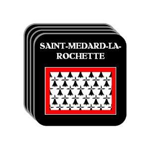 Limousin   SAINT MEDARD LA ROCHETTE Set of 4 Mini Mousepad Coasters
