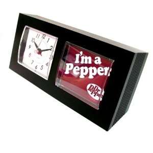 Dr. Pepper Im a Pepper sleek table or desk clock 