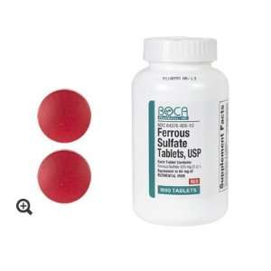  FERR SULF FC TB 325 MG RED*BOC Size 1000