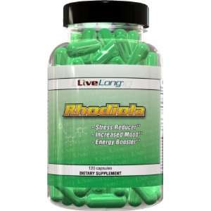  LiveLong Nutrition Rhodiola   120 Capsules Health 