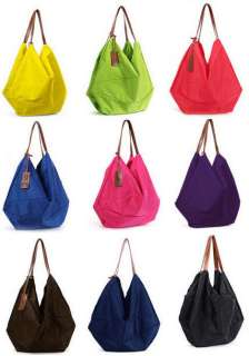   Market Large Big Shoulder Purse Travel Handbag Bag 9 Colors  
