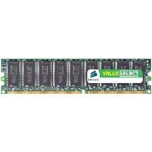  CORSAIR, Corsair Value Select 1GB DDR SDRAM Memory Module 