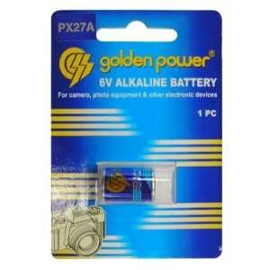  Golden Power   6V PX27A Alkaline Battery   Single Battery 