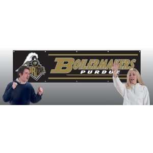  Purdue Boilermakers 8ft Embroidered Banner Flag House 
