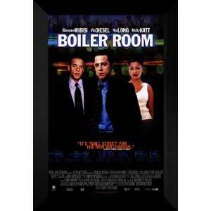  Boiler Room 27x40 FRAMED Movie Poster   Style B   2000 