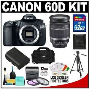  Canon EOS 60D Digital SLR Camera Body with 18 200mm IS 