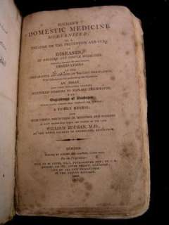 Buchans Domestic Medicine 1807 diseases remedies rare  