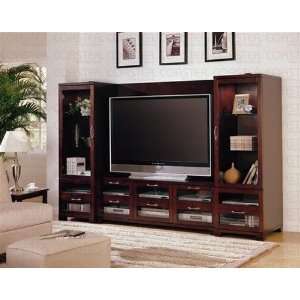  Union Square Seeley Dark Wood Entertainment Center with 