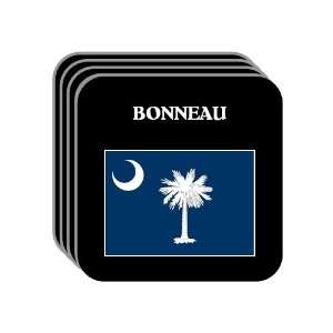  US State Flag   BONNEAU, South Carolina (SC) Set of 4 Mini 