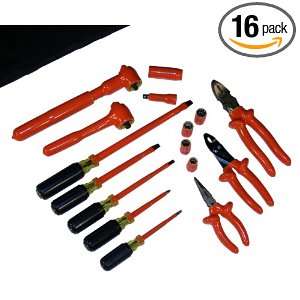  Cementex TCK 101 Telecommunication Toolkit, 16 Piece