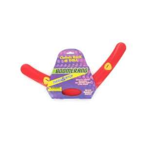  48 Pack of Red plastic boomerang 