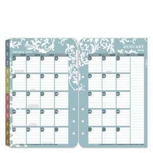   Two Page Monthly Calendar Tabs   Jan 2012   Dec 2012