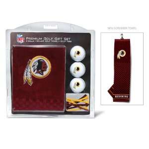   Redskins NFL Embroidered Towel/3 Ball/12 Tee Set 