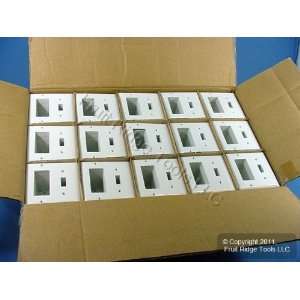  600 GE UNBREAKABLE White Switch Cover GFCI Wall Plates 