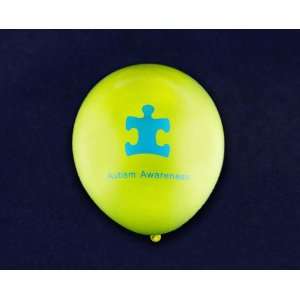   Autism Awareness Balloons   Autism Ribbon (25 Balloons) Toys & Games