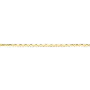  14 karat gold Concave Anchor Chain Bracelet 9 Jewelry